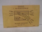 Postwar Vintage Lionel #1122-500 Super To 027 Tubular Track Original Envelo. Fixed Price $19.99.