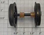 Lionel 28086-504 Flanged 2-8-0 Driver Wheelset. Fixed Price $11.00.