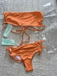 Nwt San Lorenzo Reversible Nativa Citrine Bikini Set- Top Sz S, Bottom. Fixed Price $85.00.