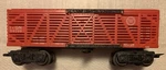 Marx Train 54099 I-gn Operating Stock Car W/ Deluxe Trucks/ Fork Couplers. Fixed Price $29.99.