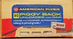 Gilbert American Flyer Ho Scale #35790 Piggy Back Unloader & Car W/ Ob. Fixed Price $72.89.