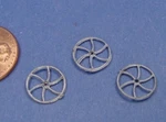Scale ON30 Large Diameter Brake Or Valve Wheels Wiseman Detail Parts O413. Fixed Price $5.00.