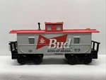 K-line Gauge Budweiser Caboose #6178 New. Fixed Price $31.45.