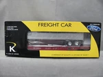 K-line 6-21659 Ford Scale Flat Freight Car W/ Container Trailer Chassis, Nib. Fixed Price $69.98.