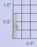 Lionel 5041-1 O27 Gauge White Nylon Fiber Insulating Pin (24). Fixed Price $6.72.