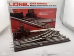 Lionel #6-5021 O27 Gauge Manual Control Switch Left Hand Brown W/ Box. Fixed Price $19.85.