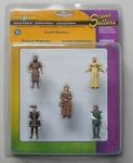 Scene-a-rama Setters Castle Dweller Figures 1.5" Woodland Scenic. Fixed Price $8.99.