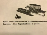 American Flyer Parts P-15A464 Drums For Ho 35759 Conveyor #218. Fixed Price $5.95.