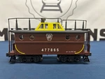 K-line Pennsylvania #477865 N5C Smoking Caboose K615-1900 No Box. Fixed Price $44.99.