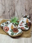 Trendy Baby Shop Floral Moccasins Soft Sole Shoes 5" About 12-18 Mth. Fixed Price $24.99.