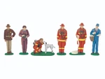 Lionel 24194 Civil Servants People Accessory Gauge Scale Figures Fire Mailman. Fixed Price $22.00.