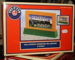2008 Lionel 6-24227 Gauge Halloween Animated Billboard Accessory. Fixed Price $38.78.