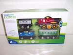 Imaginarium Wooden Train Battery Powered Forward & Reverse Steam Engine Set New!. Fixed Price $42.00.