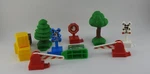 Fisher Price Train Track Replacement Pieces Trees Sign 12PC Lot. Fixed Price $19.99.