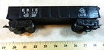 Marx 51170 Erie Black Drop End Gondola White Letters F Trucks Gauge 8 Wheels. Fixed Price $7.50.