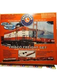 Lionel 6-21972 Frisco Freight Set Ready To Run O-27 Scale Train GP7 Locomotive. Fixed Price $499.99.