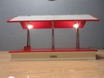 Mth Standard Gauge Tinplate White / Red No. 155 Freight Station Shed 10-4048 C-8. Fixed Price $254.00.