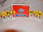 Lionel 6-37120 Yellow Railroad Crossing Signs 027 Mib 2013 New Sealed. Fixed Price $9.99.