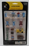 K-line K-42306 Factory Figures & Equipment (set 14). Fixed Price $16.99.