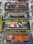 Vtg Ahm Ho Trains 1 Acc. Signals Santa Fe Spirit Of 76 Lehigh Alco Century 424. Fixed Price $25.00.