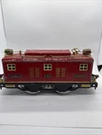 Lionel Prewar Standard Gauge Tinplate No. 8 Red Electric Engine. Fixed Price $199.99.