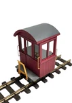 ON30/OE Scale Kiso Logging Railroad Mini Caboose Rtr Metal Brake Wagon Van 0E Ph. Fixed Price $298.00.