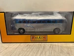 Mth Rail King 30-50019 Greyhound Dallas Die-cast Bus Nib. Fixed Price $55.00.