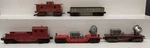 Marx Vintage Prewar Assorted Freight Cars: 254000, 5586, 4571. Fixed Price $25.50.