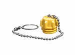 Rego 3-1/4" Acme Nylon Plug W/chain & Ring Mfg# C5769N Lp Gas Coupling Cover. Fixed Price $103.75.