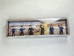 914 Railroad Staff Ho Scale Merten Painted Figures. Fixed Price $9.99.