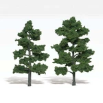 Woodland Scenics TR1516 N/ho Assembled Tree Medium Green 7" Train Scenery. Fixed Price $15.29.
