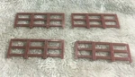 Lionel Short Brown Fence 4 Pieces For Flat Car With Horses 1877-60. Fixed Price $6.00.