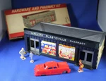 Plasticville DH-2 Harware Pharmacy Complete Diorama Excellent. Fixed Price $42.00.