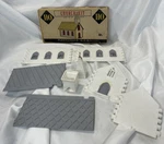 Vintage Plasticville Usa HO-99 Scale Church Kit. Fixed Price $10.00.