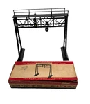 Plasticville / O27 Scale SG-3 Signal Bridge Complete Original Box. Fixed Price $18.50.