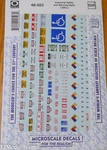 Microscale Decal #48-503 Industrial Safety And Warning Signs. Fixed Price $7.75.