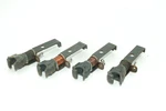 Lionel Early Postwar Flying Shoe Couplers, Four Pcs, Failed Testing, Nos, C-2. Fixed Price $10.00.
