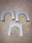 Lionel Trains 6-2113 Tunnel Portals Set Of & O27 Gauge. Fixed Price $20.00.
