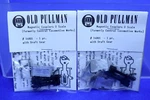 2 Pair Of Old Pullman Scale Magnetic Couplers Kits W/ Draft Gear - 14801. Fixed Price $8.99.