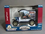 1999 Gearbox 1:24 Scale Remington Country Bank, 1912 Ford Model Delivery. Fixed Price $20.00.