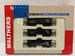 Scale Walthers 3-PACK Chicago & North Western Ballast Hopper. Fixed Price $49.99.