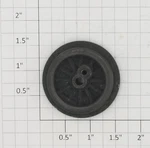 Lionel 249E-19 Black Closed Spoked 1-9/16" Gear Wheel Rim-no Stud (10). Fixed Price $40.00.