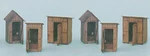 Banta Modelworks 6021 Scale Outhouse Collection 6'N1 Craftsman Kit. Fixed Price $42.00.