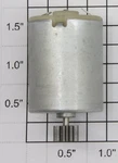 Lionel 8008-105 Dc Can Motor With Tooth Gear. Fixed Price $12.00.