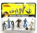 Scale Woodland Scenics A2742 Accents City Workers (9) Pcs. Fixed Price $25.49.