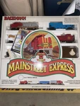 Brand New Bachmann Mainstreet Express Ho Scale Train Set Complete. Fixed Price $99.00.