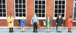 Bachmann 33120 Ho Standing Office Workers Figures (set 6). Fixed Price $14.39.