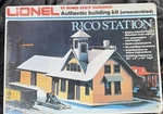Lionel 6-2709 Rico Station Building Kit Original 1981 Sealed Box. Fixed Price $45.00.