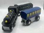 Masterpieces Wooden Train Polar Express Set Vguc Thomas Tank, Brio+. Fixed Price $34.00.