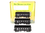 S-helper 00998 Wabash 3-CAR Hopper Set (scale Wheels) #1 Ex/box. Fixed Price $83.41.